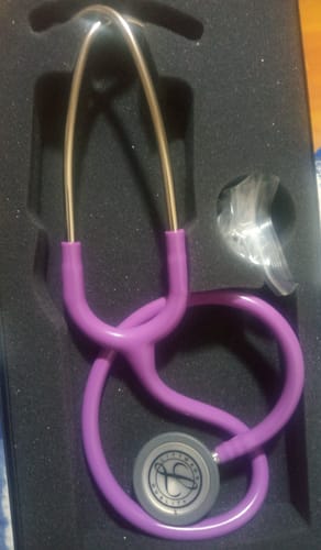 Customer photo review of 3M™ Littmann® Classic III™ Stethoscope, Lavender Tube, 27, inch, 5832