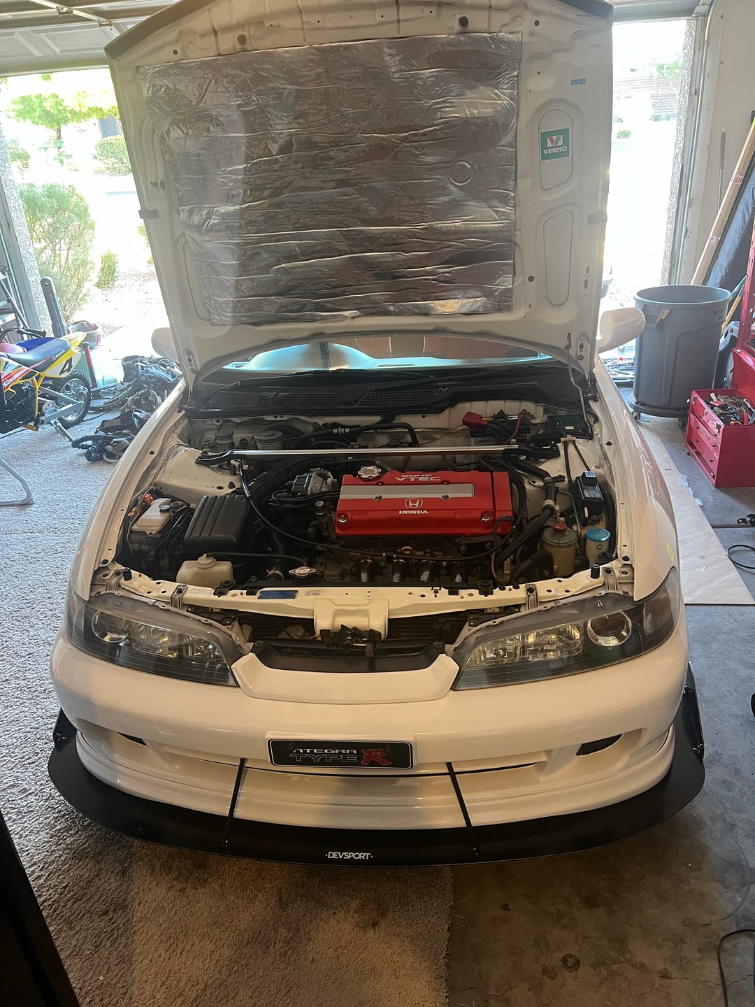 Customer photo review of DevSport Front Splitter Add-On Winglets - V1