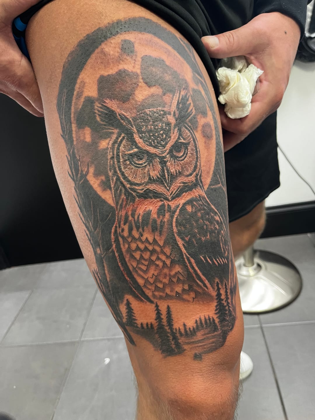 Customer photo review of TattooNumbx Numbing Cream 100g (Suitable for Sensitive Skin)