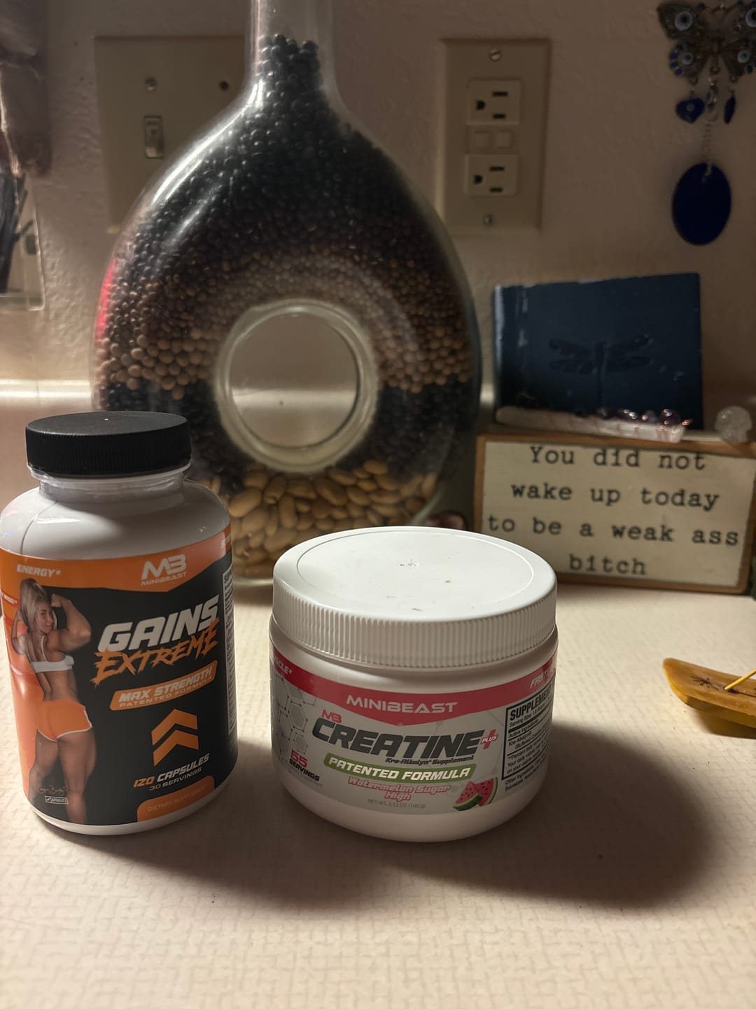 Customer photo review of Gains Extreme (Muscle Builder)