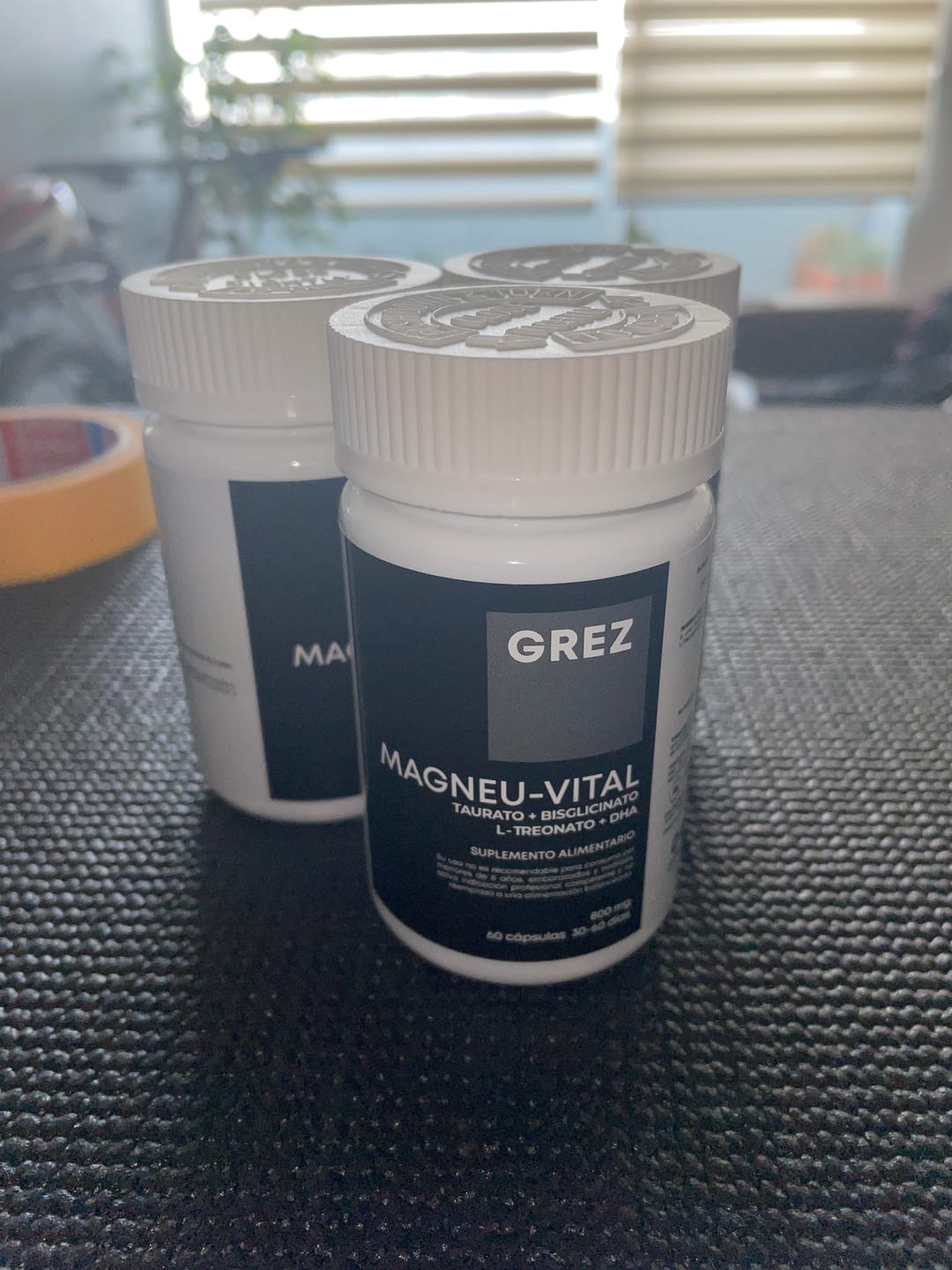 Customer photo review of MAGNEU-VITAL 800mg - Magnesios quelados Taurato / Bisglicinato / L-treonato