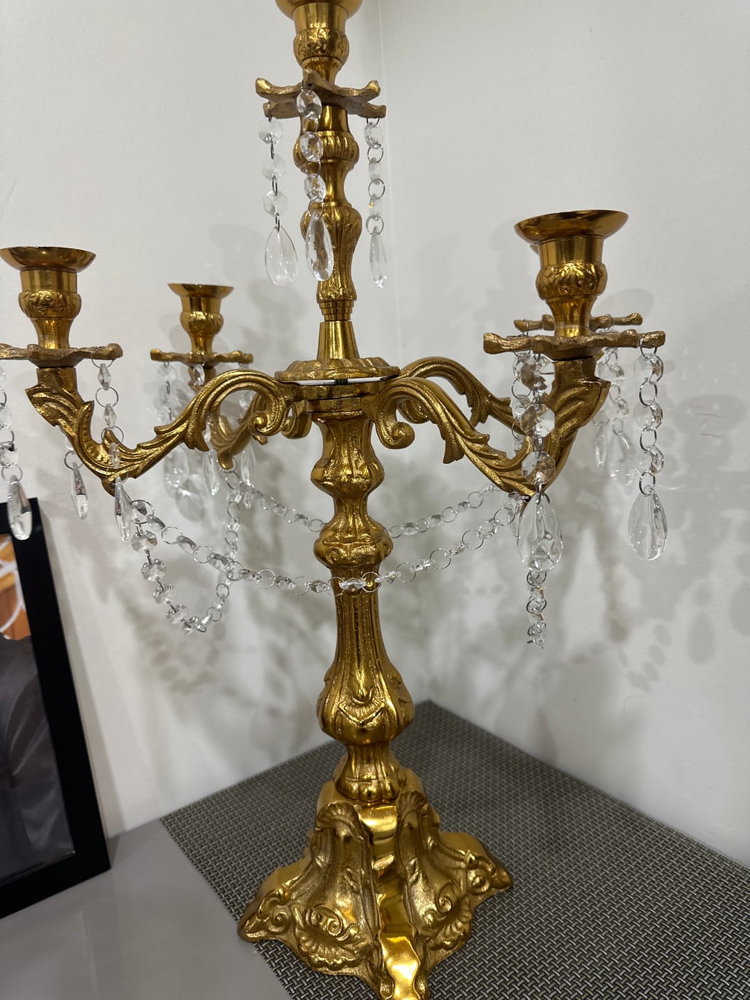 Customer photo review of Kimaya Chandelier Candle Holder
