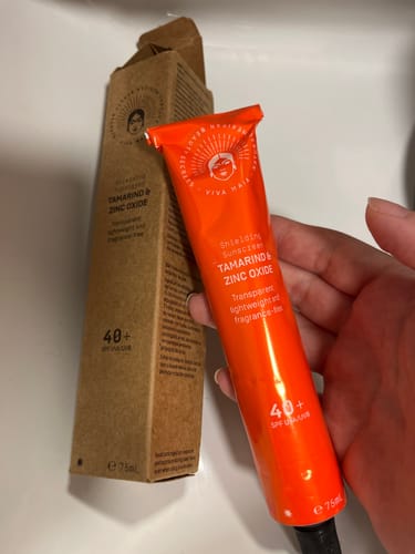 Customer photo review of Shielding Sunscreen - Tamarind & Zinc Oxide