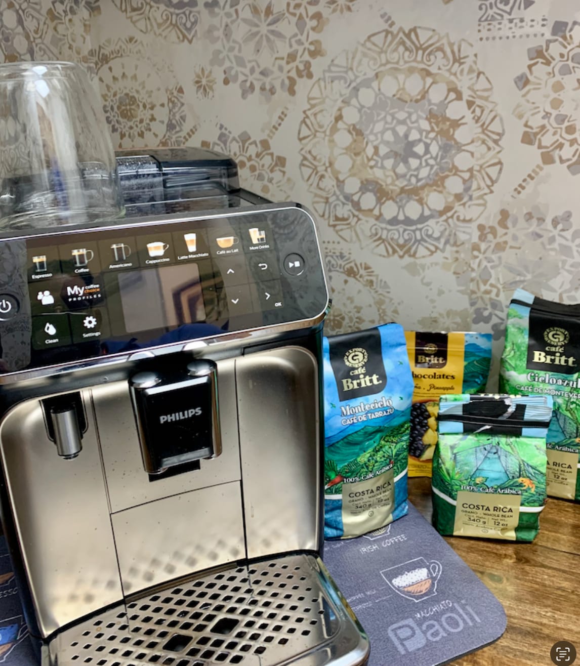 Customer photo review of COSTA RICAN MONTECIELO COFFEE FROM TARRAZÚ