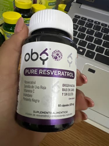 Customer photo review of OBY Pure Resveratrol con Antioxidantes: Semilla de Uva, Vitamina C, Arándano y Pimienta Negra