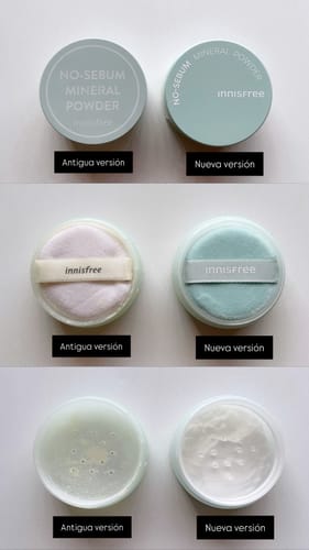 Customer photo review of No sebum Mineral Powder | Polvo sellador control de grasa