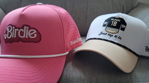 Customer photo review of Birdie Hat Pink