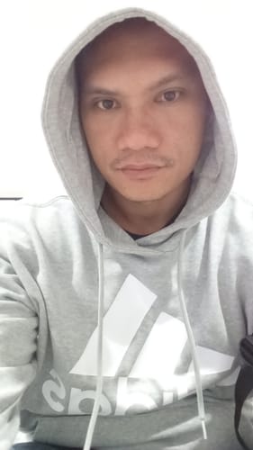 Customer photo review of adidas Men's Essentials French Terry Big Logo Hoodie
