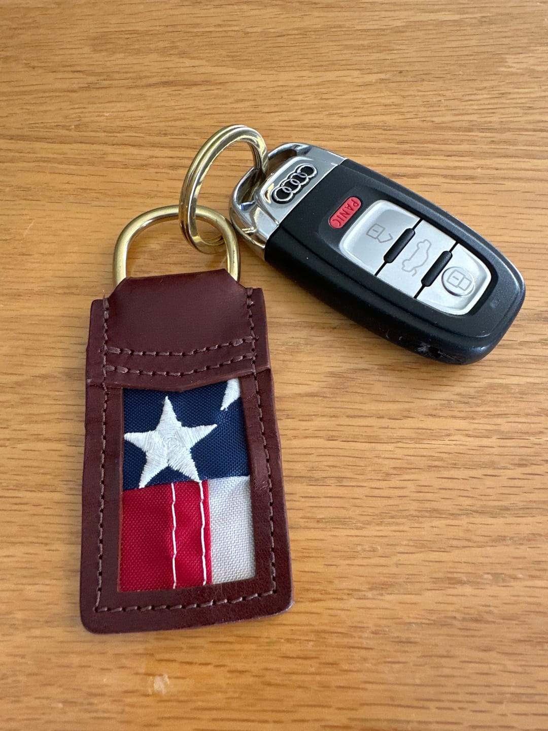 Customer photo review of Liberty Key Ring