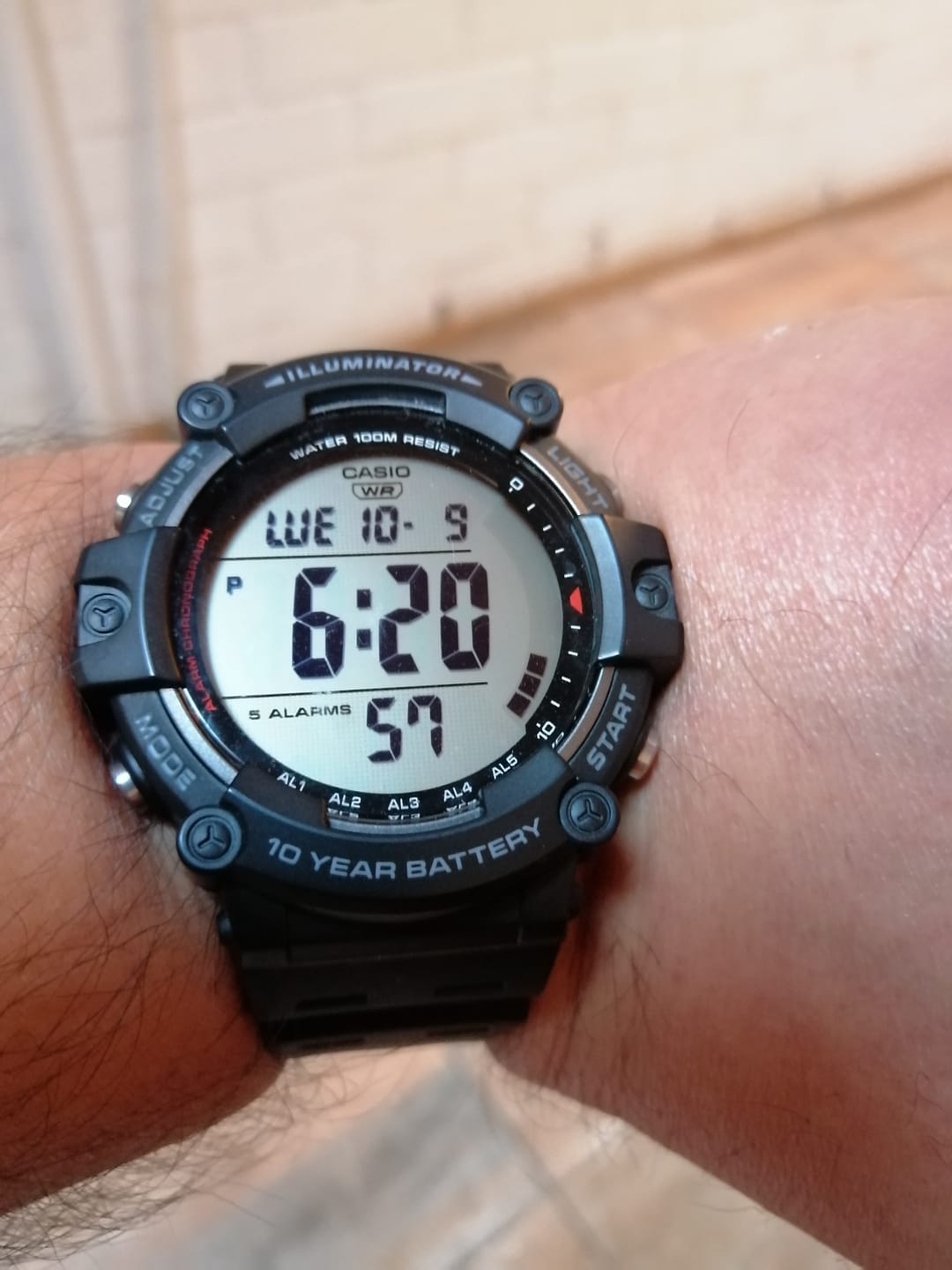 Customer photo review of Reloj Casio Vintage AE-1500WH-1AVDF Negro