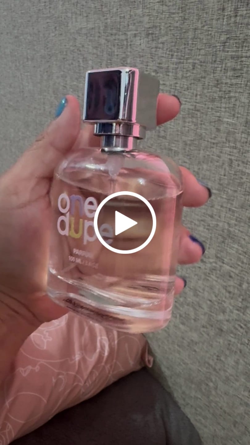 Customer video review of Perfume inspirado en Baccarat Rouge 540