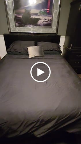 Customer video review of TENCEL Eucalyptus Duvet Cover