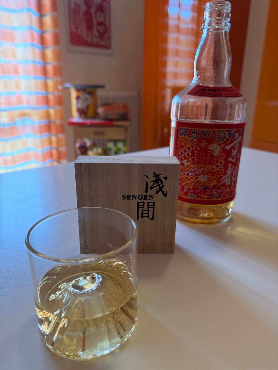 Customer photo review of Kazan - Handmade Japanese Whiskey Glass