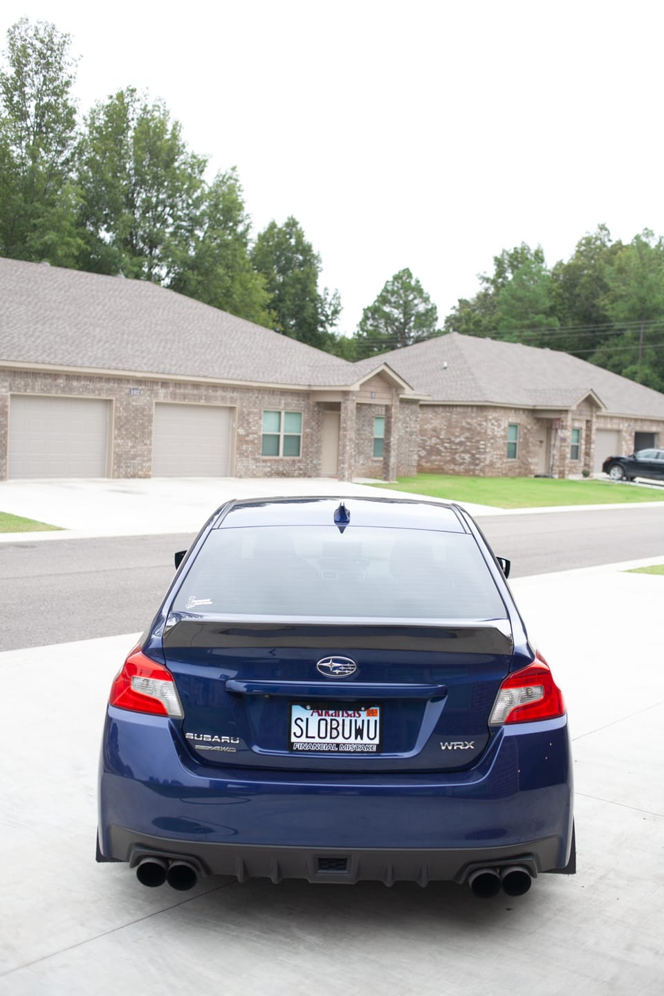 Customer photo review of 2015-21 Subaru WRX STi RB Duckbill Rear Trunk Rear Spoiler