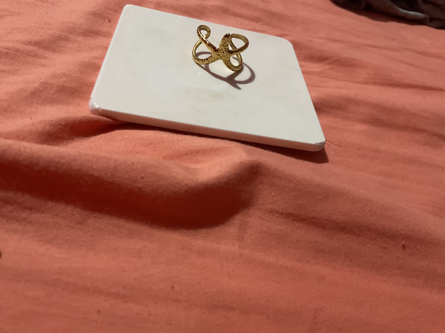 Customer photo review of Anillo Estrella De Mar Abierto
