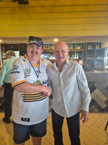 Customer photo review of 2024 Parramatta Eels Away Jersey