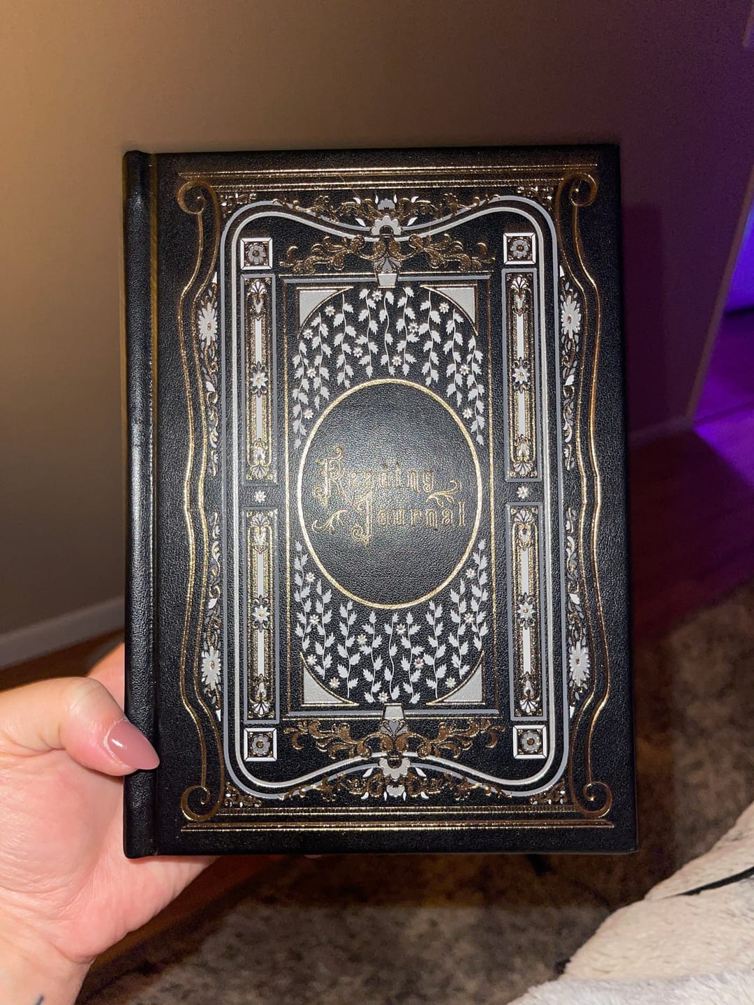 Customer photo review of The Reading Journal - Black