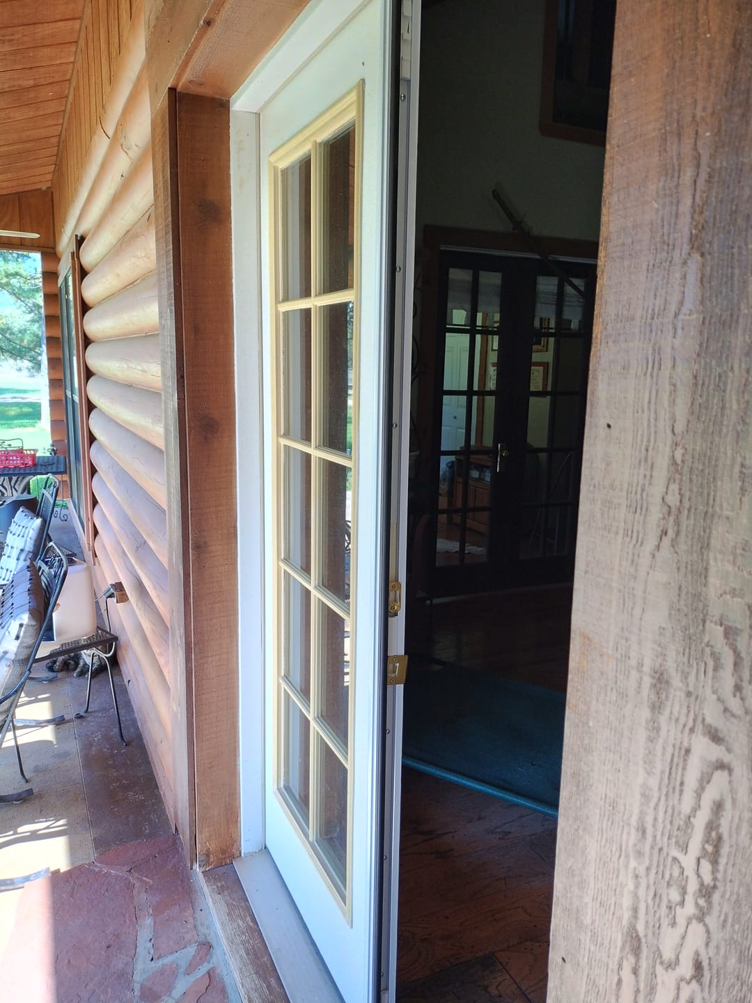 Customer photo review of Thermal Aluminum Astragal (White)
