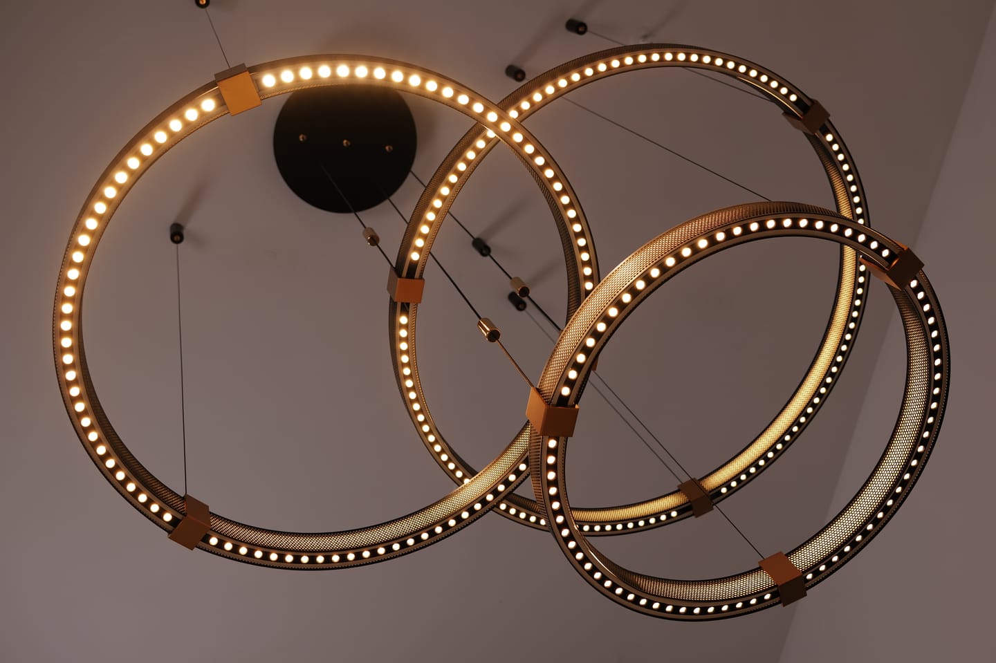 Customer photo review of Titan Ring Chandelier