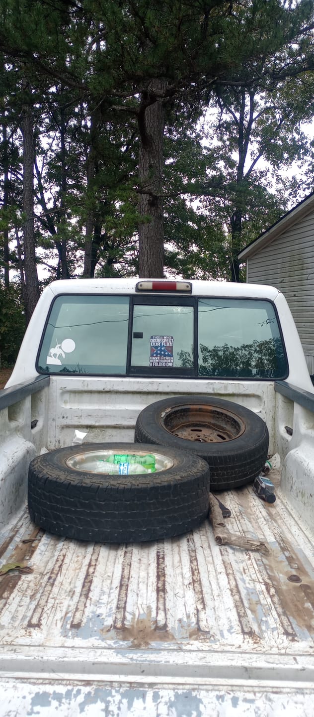 Customer photo review of Those Who Disrespect Our Flag Have Never Been Handed A Folded One Decal