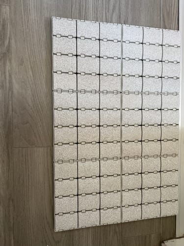 Customer photo review of Diatomite Modular Bath Mat