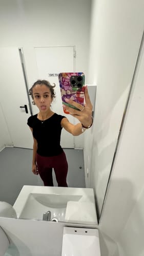 Customer photo review of 'In Print We Trust' phone case