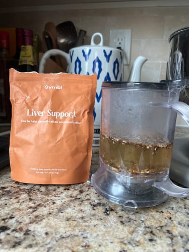 Customer photo review of Liver Support Tea