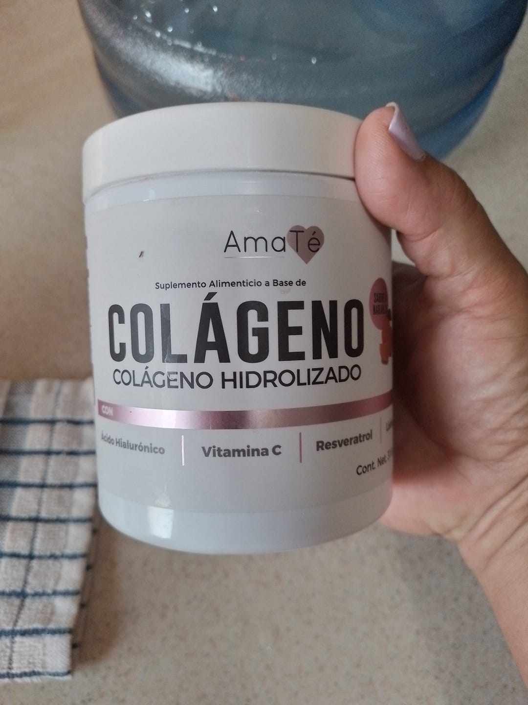 Customer photo review of Colágeno