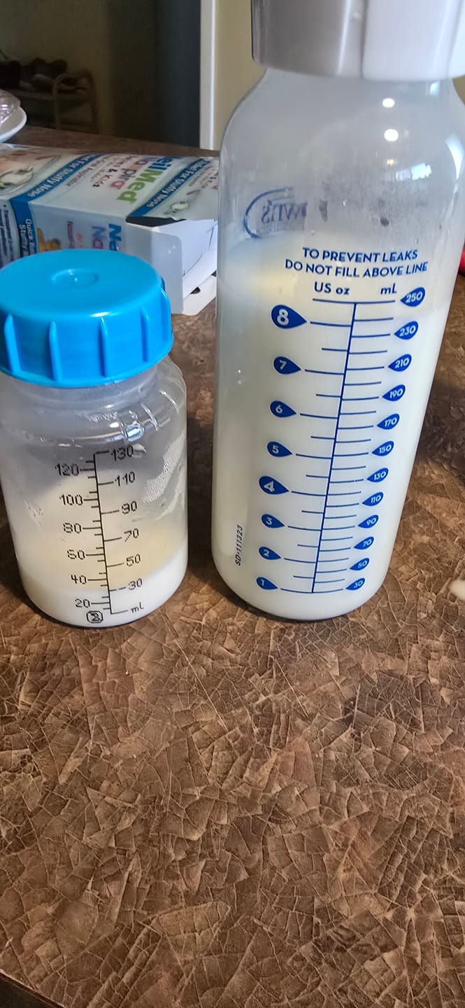 Customer photo review of *NEW* Lactation Oat Milk Rich Chocolate
