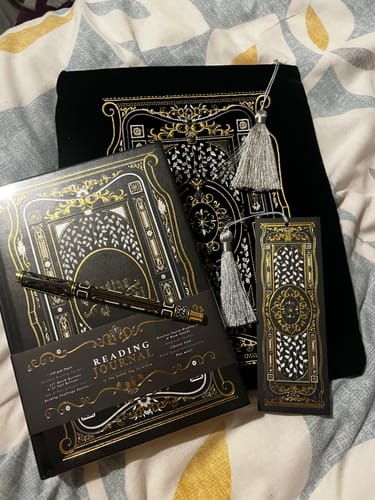 Customer photo review of Reading Journal Bundle - Black