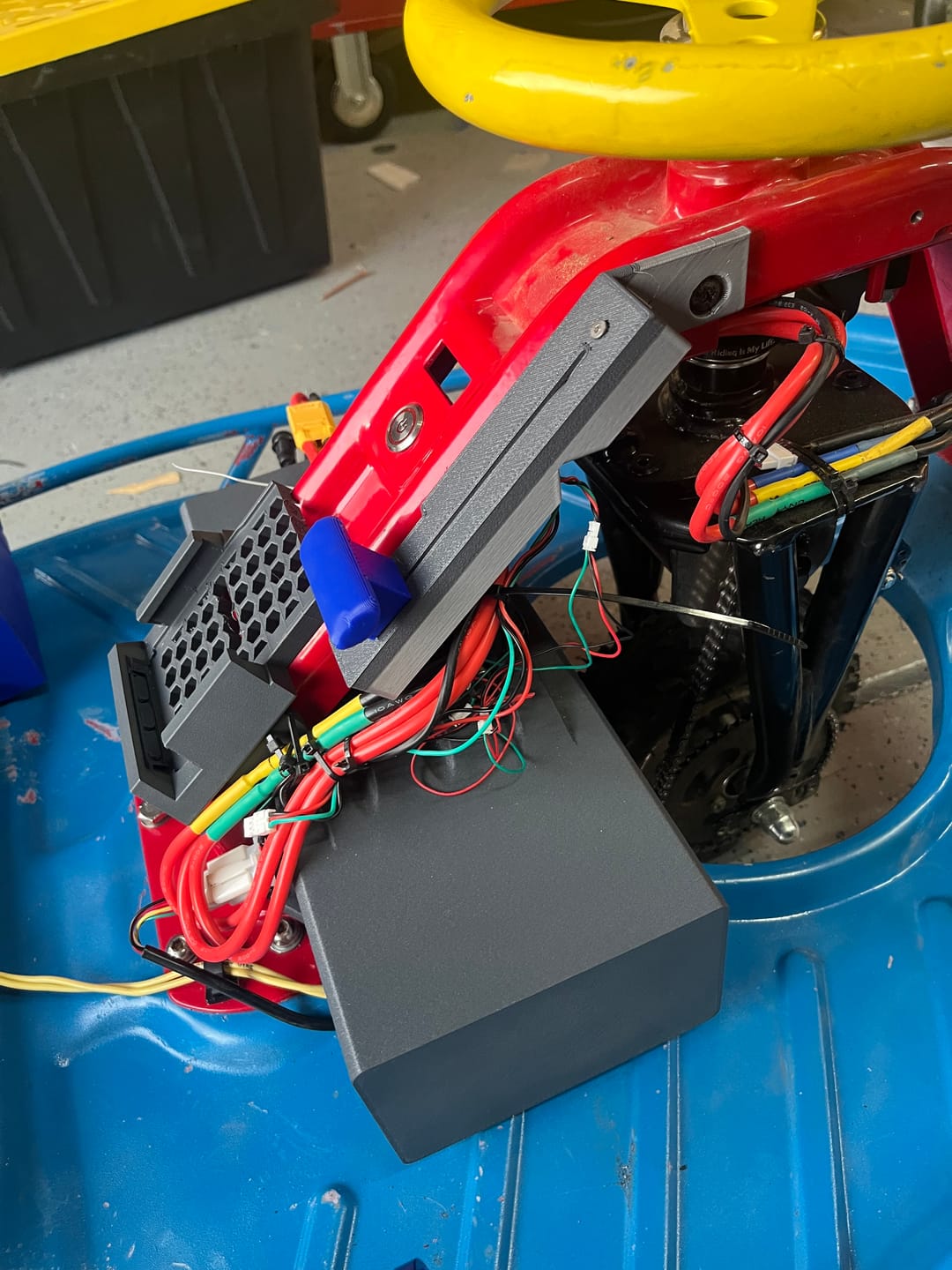 Customer photo review of Budget brushless crazy cart kit