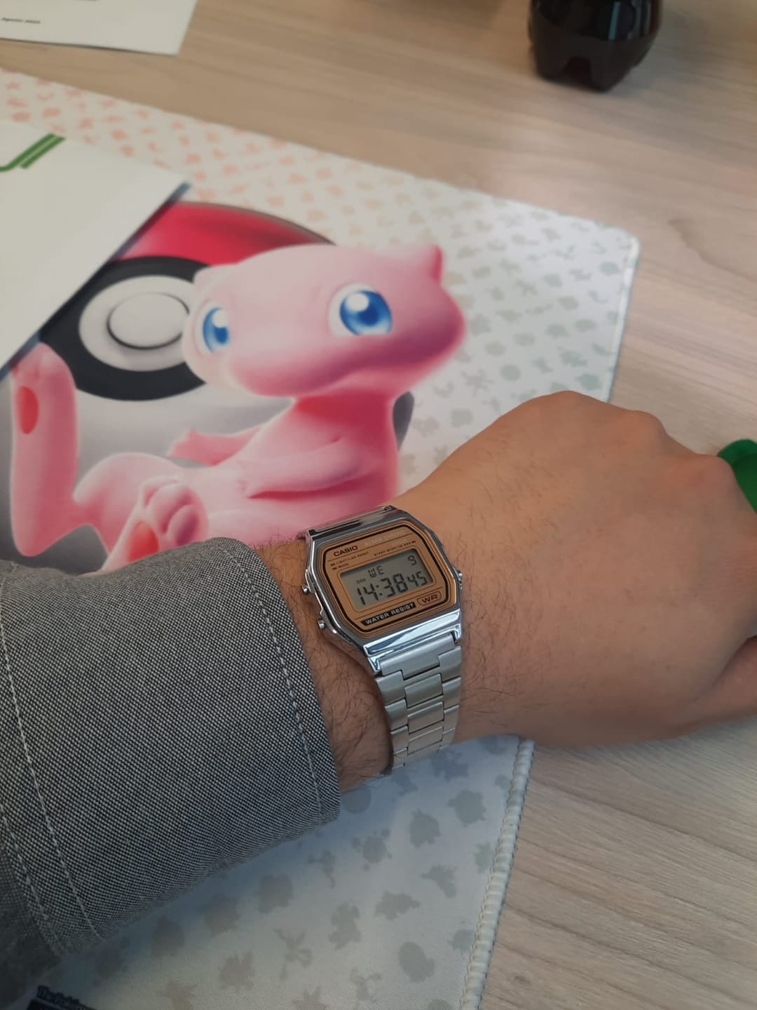 Customer photo review of Reloj Casio Vintage A158WEA-9EF Plateado [EXCLUSIVO]
