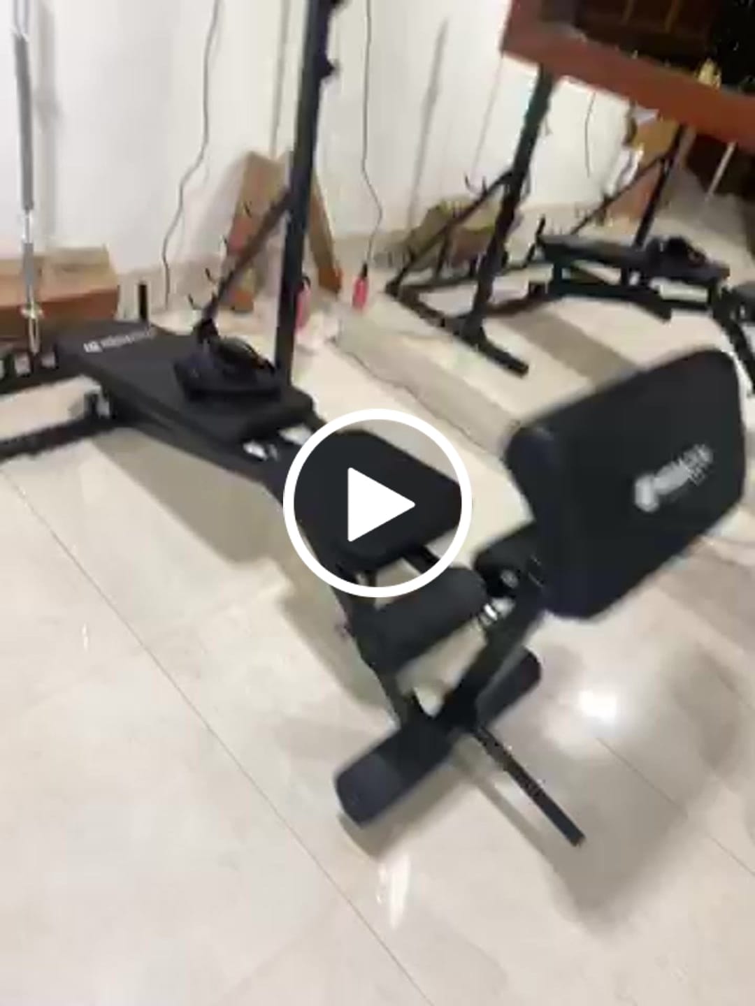 Customer video review of Banco 10x1 Posições Com Rack Pro