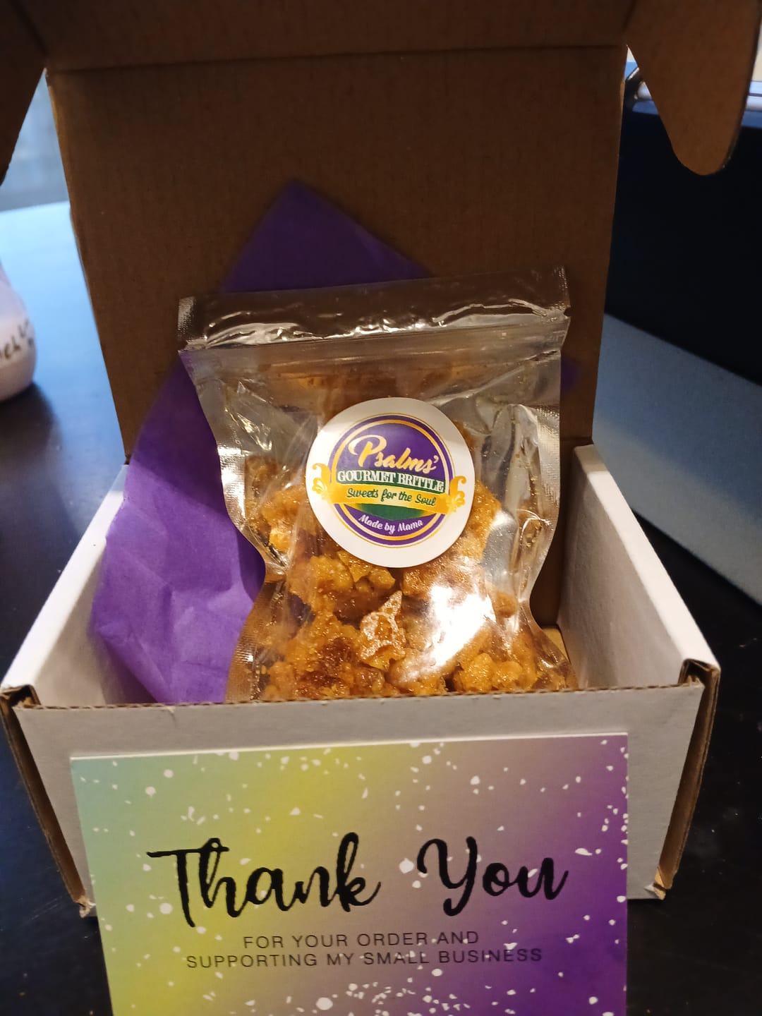 Customer photo review of Free Sample Bag (discount applied @ checkout)