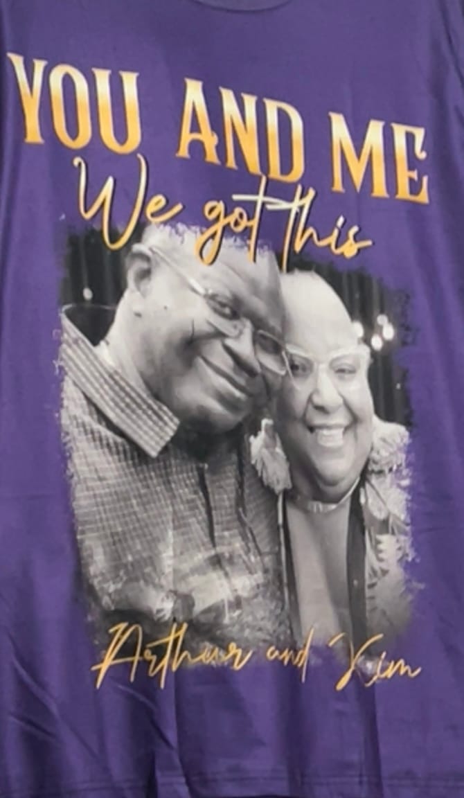 Customer photo review of You & Me We Got This Vintage 90s - Personalized Photo T-Shirt