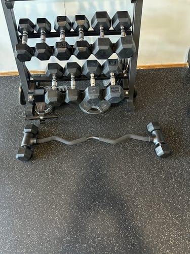 Customer photo review of Hyperbell EZ Curl Bar
