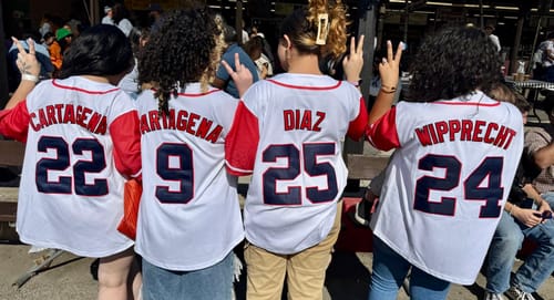 Customer photo review of Puerto Rico Custom Baseball Jersey