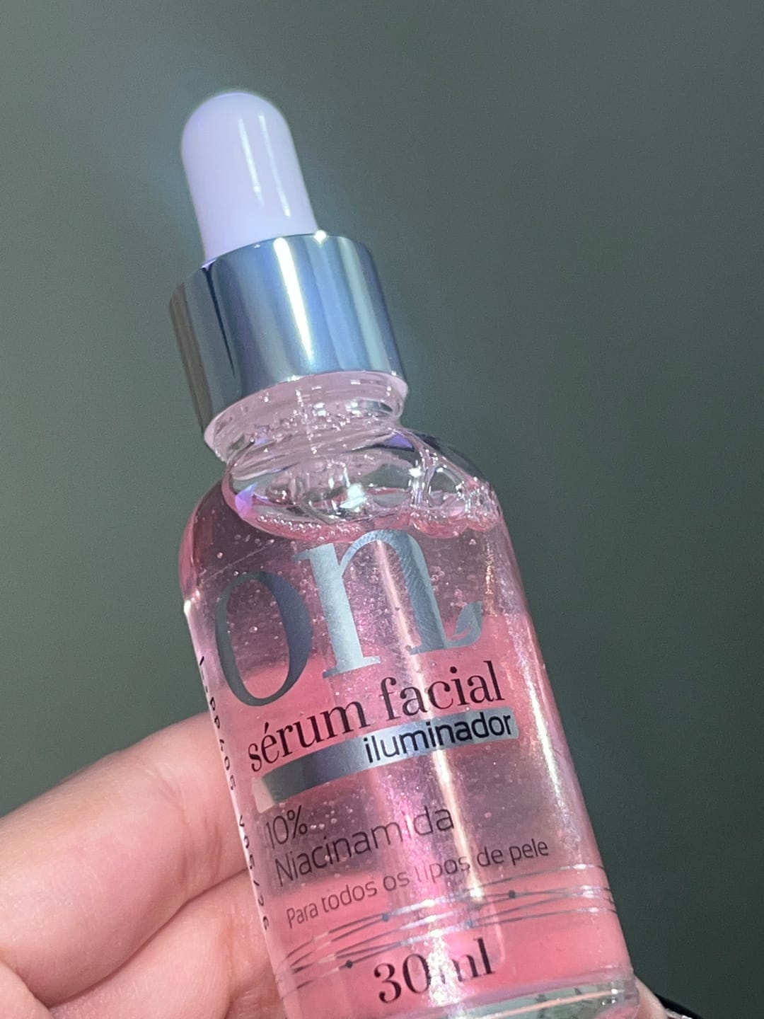 Customer photo review of Sérum Facial Niacinamida ON