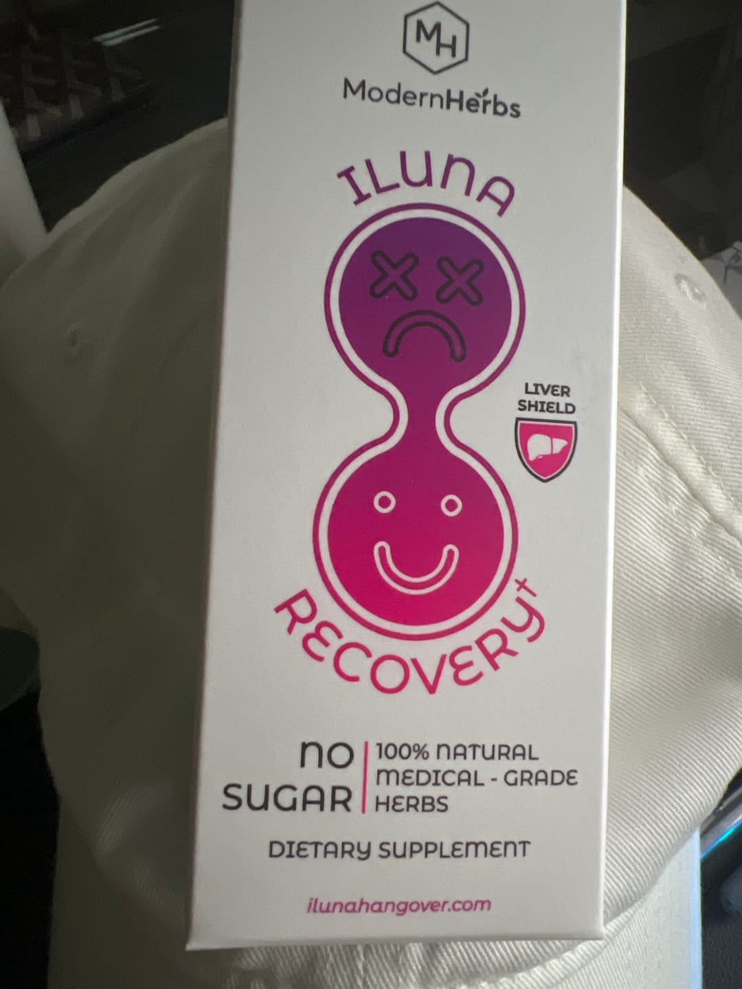 Customer photo review of ILUNA | Herbal Medicine Based Hangover Prevention