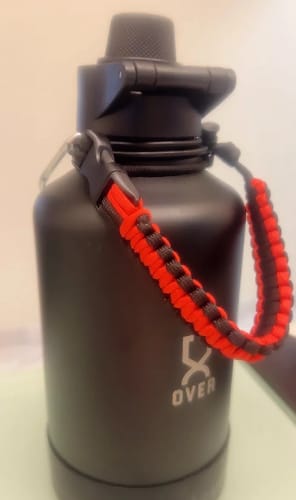 Customer photo review of Paracord Strap (For Oversized Bottle Only)