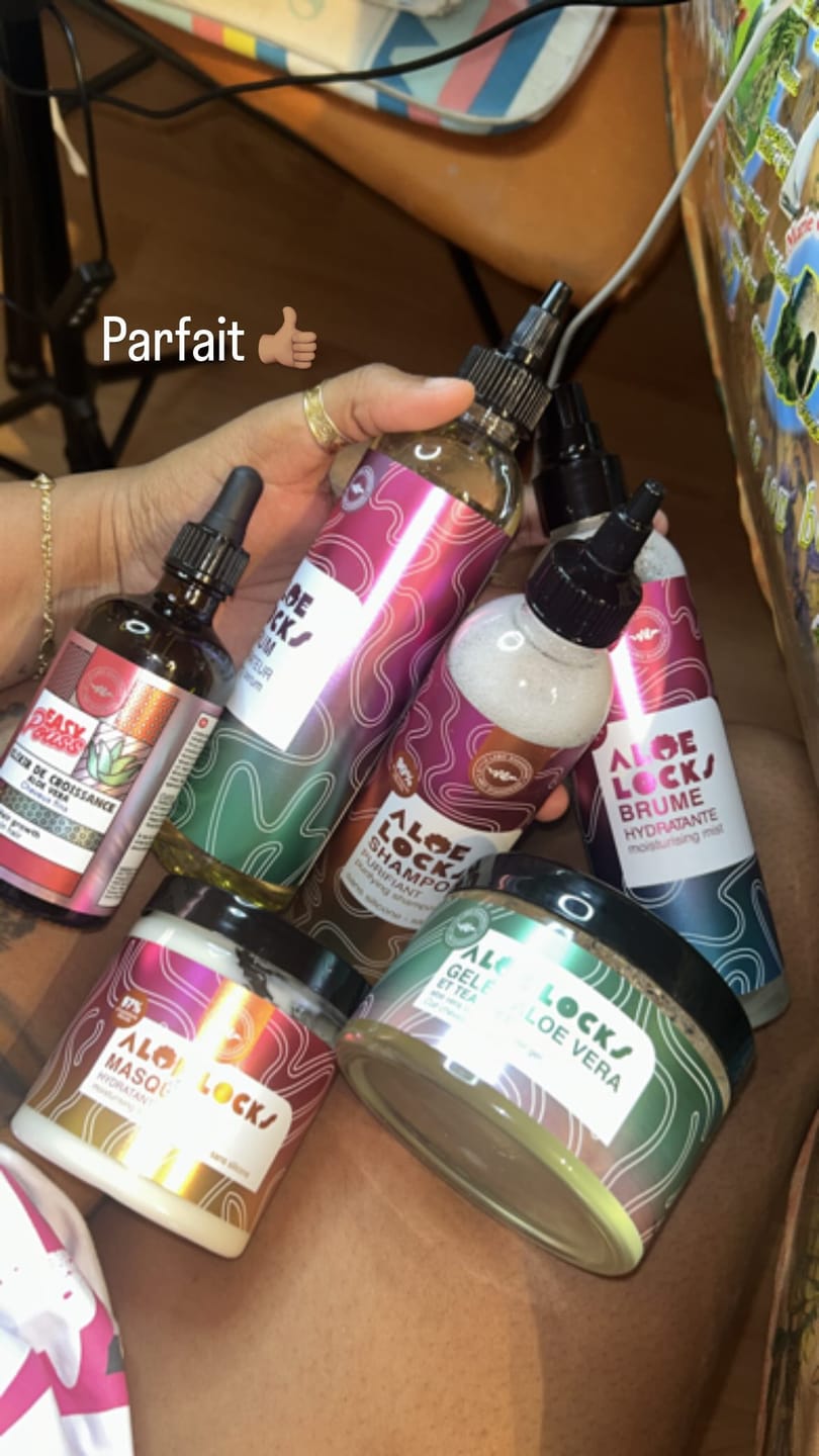 Customer photo review of Aloé Locks - PACK - Essentiel pour Locks