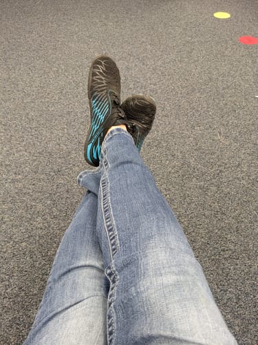 Customer photo review of Lorax Pro – All-Day Comfort & Pain-Free Barefoot Shoes