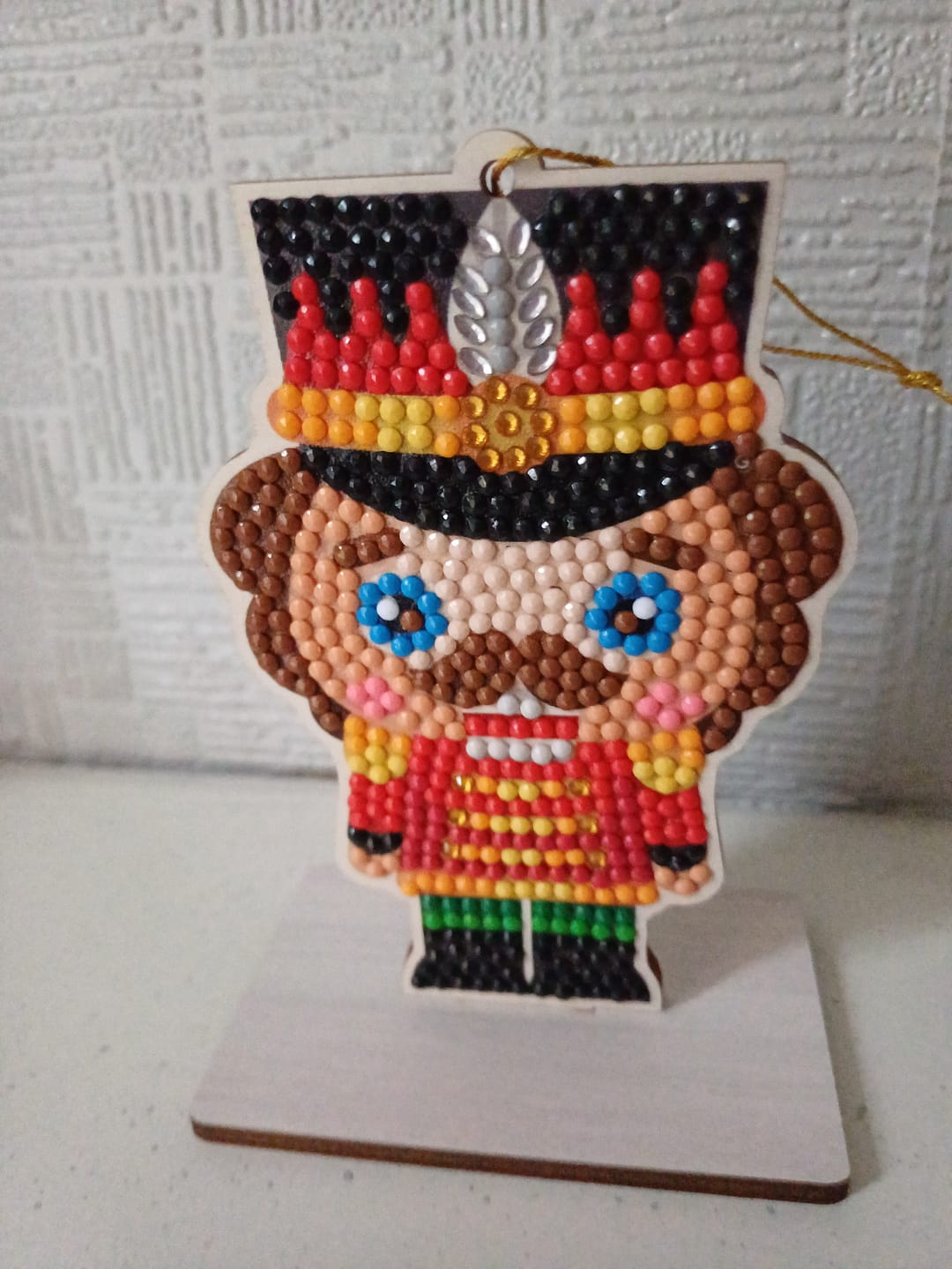 Customer photo review of "Soldier" Crystal Art Buddies Festive Series 4 Decoration