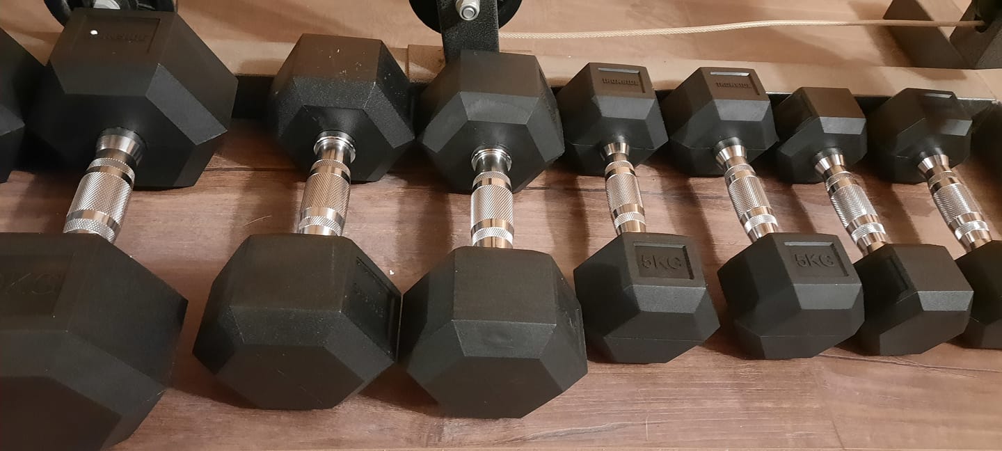Customer photo review of Mancuerna Hexagonal (2.5 a 50 kg) IRONSIDE