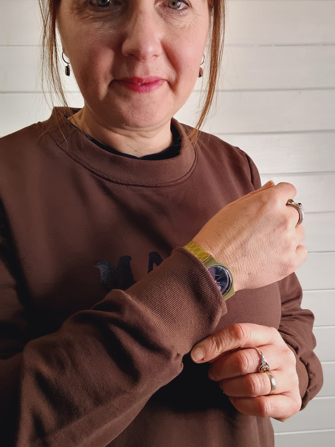 Customer photo review of Organic Ribbed Cuffs - 135cm