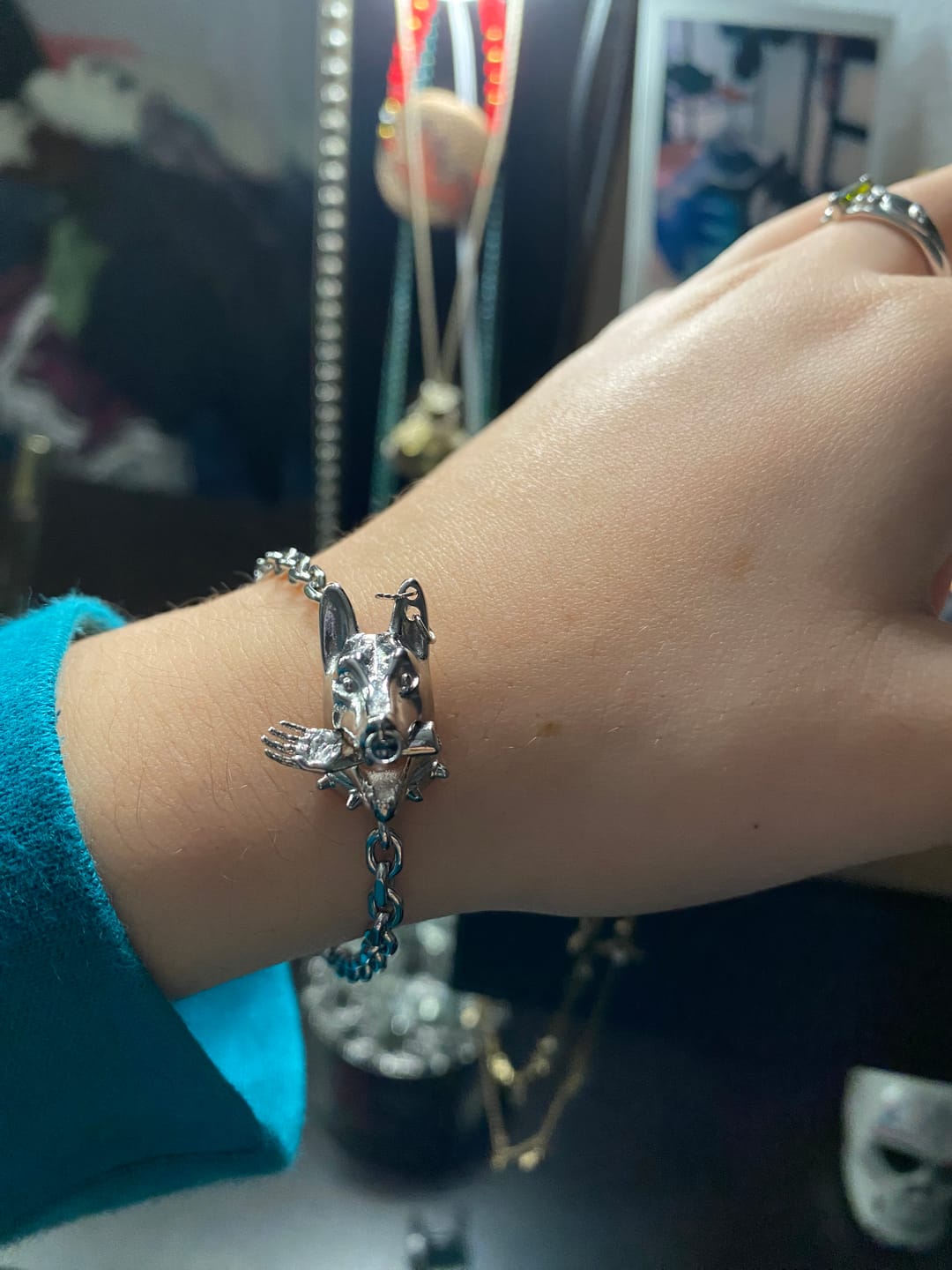 Customer photo review of HELLHOUND BRACELET