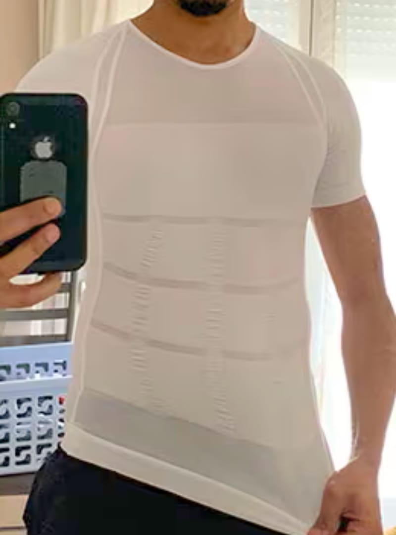Customer photo review of T-Shirt Correcteur de posture et gainant - Mixte | Sameo