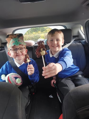 Julie D. review of Chocolate Dragon Lollipop image 1 out of 1