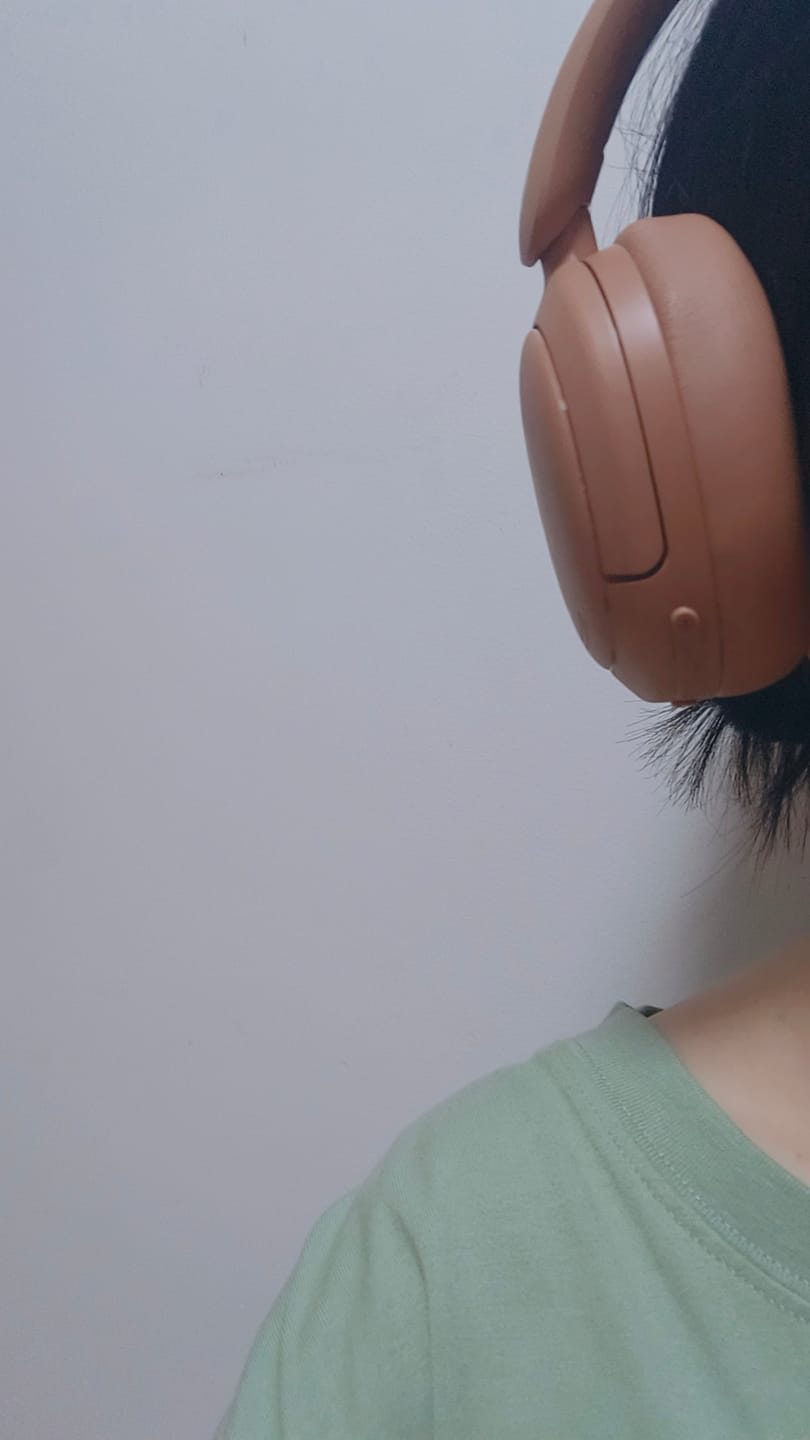 Customer photo review of V80 Hybrid Active Noise Cancelling Headphones