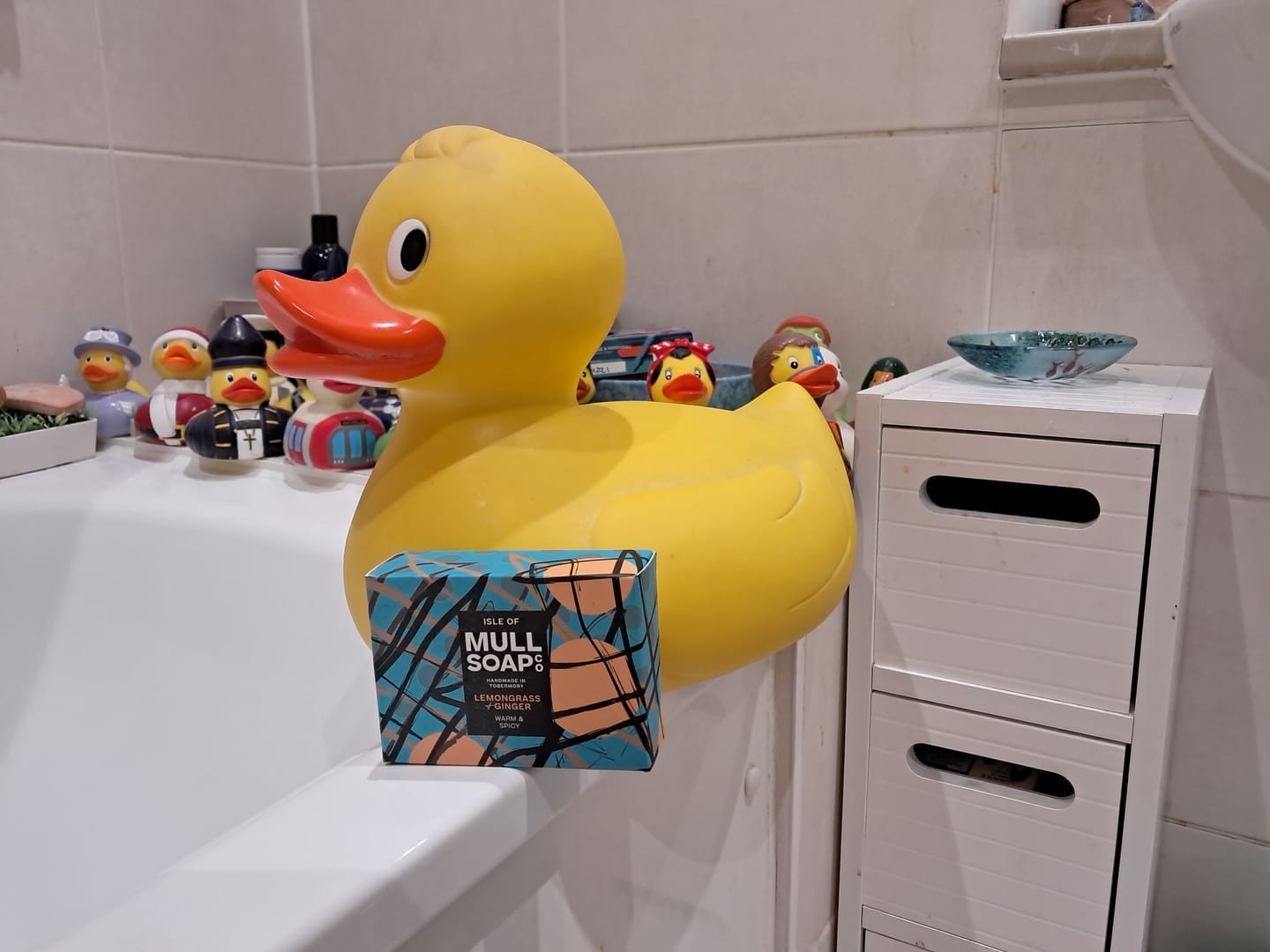Customer photo review of Lemongrass and Ginger Isle of Mull Soap